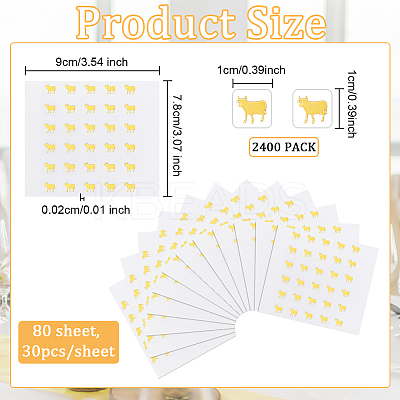 Paper Self Adhesive Cartoon Stickers DIY-WH0283-20B-04-1
