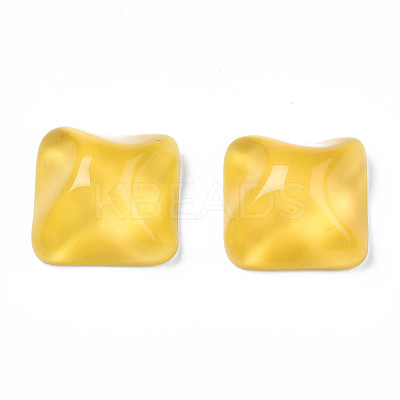 Transparent Resin Cabochons CRES-N031-004A-B04-1