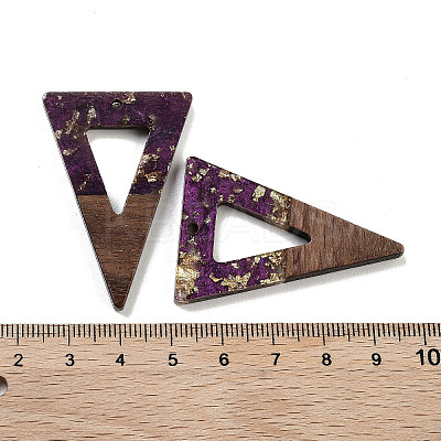 Walnut Wood Pendants FIND-Z050-03B-1