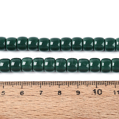 Opaque Glass Beads Strands GLAA-NH0002-B12-1