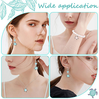 20Pcs 2 Colors Tibetan Style Alloy Pendants FIND-SC0003-89-1