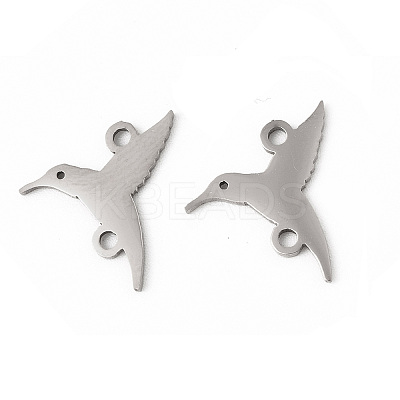 Non-Tarnish 201 Stainless Steel Connector Charms STAS-K251-086P-1
