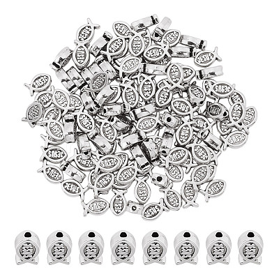 200Pcs Tibetan Style Alloy Beads FIND-NB0006-09-1