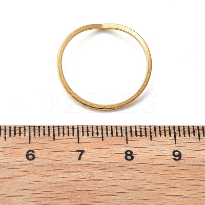 304 Stainless Steel V-shaped Plain Band Rings LS-RJEW-I110-02G-1