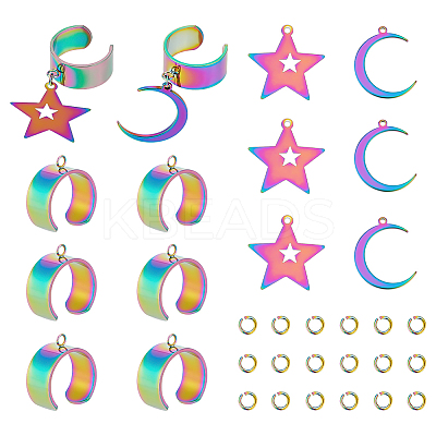 Charms Open Ring Making Kit STAS-UN0049-63-1