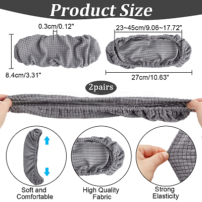Spandex & Polyester Cover AJEW-WH0042-55A-1