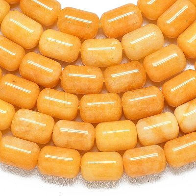 Natural Malaysia Jade Beads Strands G-B165-E03-8x12mm-1