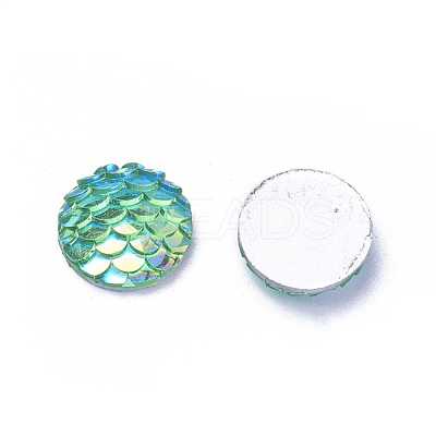 Resin Cabochons CRES-Q191-HA023-3-1
