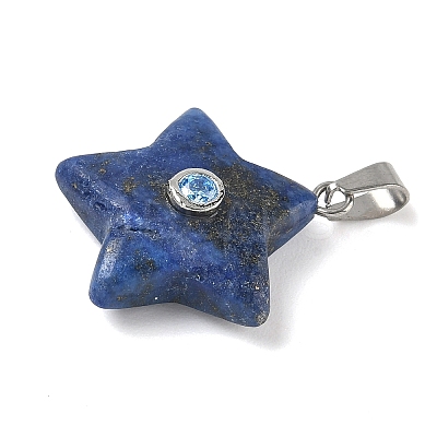 Gemstone Pendants G-P599-06P-1