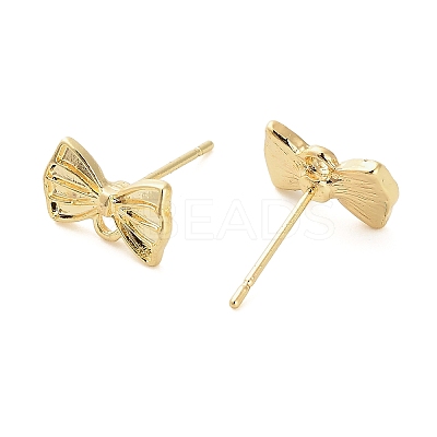 Alloy Stud Earring Findings PALLOY-I224-01G-1