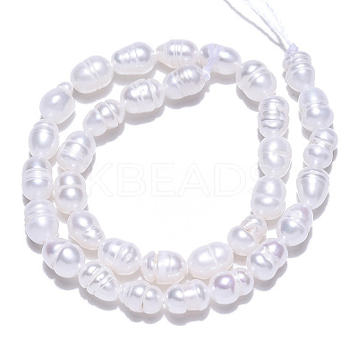 Natural Cultured Freshwater Pearl Beads Strands PEAR-N012-03J-1