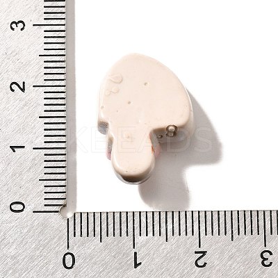 Electroplate UV Plating Opaque Bowknot Theme Resin Cabochons LS-CRES-U004-02E-1