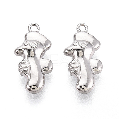 304 Stainless Steel Pendants STAS-T067-99P-1