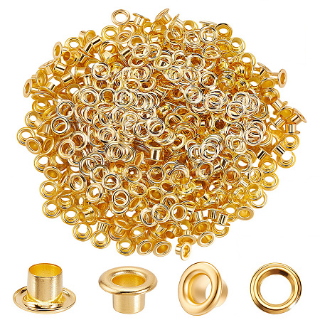 300 Sets Iron Grommet Eyelet Findings SCRA-GF0001-09B-1