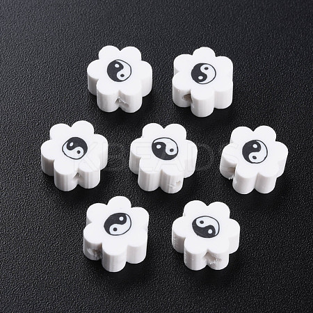 Handmade Polymer Clay Beads CLAY-N008-027A-1