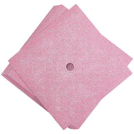 Square EVA Glitter Graduation Cap Topper Stickers DIY-WH20053-05E-1