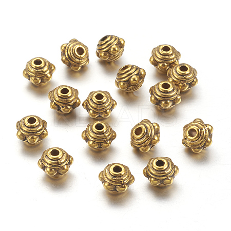 Tibetan Style Alloy Spacer Beads LS-X-GLF1017Y-1