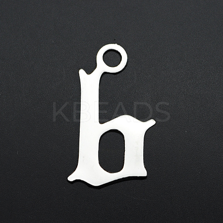 Non-Tarnish 201 Stainless Steel Charms STAS-S105-JA569-B-1