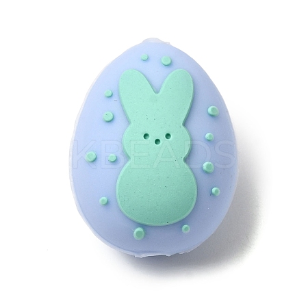 Easter Silicone Focal Beads SIL-F020-04-1