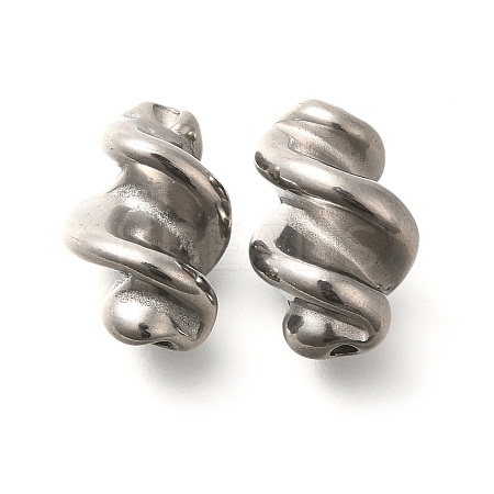 Anti-Tarnish 304 Stainless Steel Beads STAS-I321-55P-1