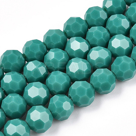 Opaque Glass Beads Stands EGLA-A035-P8mm-D21-1