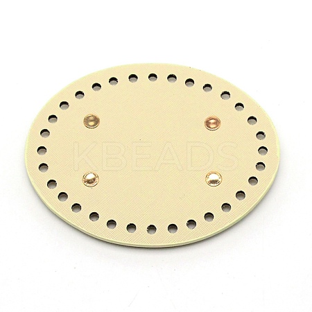 PU Leather Oval Bottom FIND-WH0077-66B-1