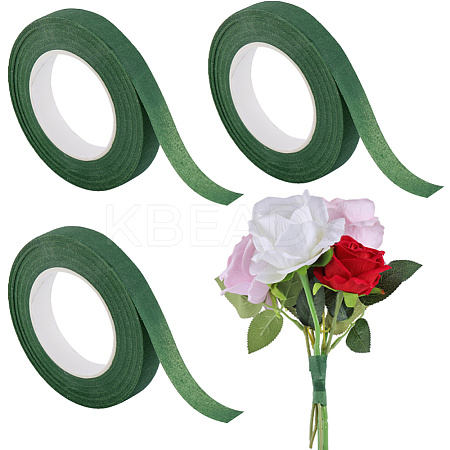 3 Rolls Paper Floral Tape for Bouquet Stem Wrap DIY-GF0011-25-1