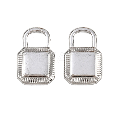 304 Stainless Steel Pendants STAS-L303-02P-1