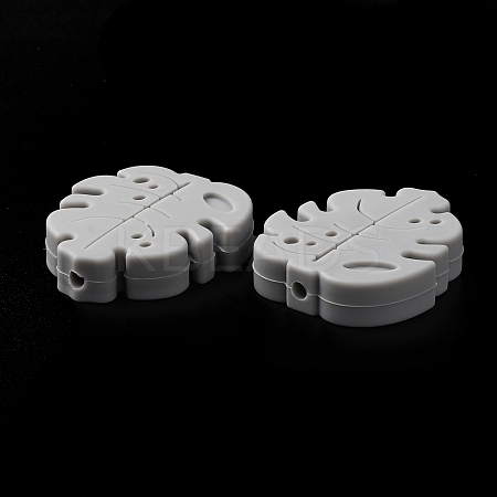 Food Grade Eco-Friendly Silicone Beads LS-SIL-WH0008-28A-1