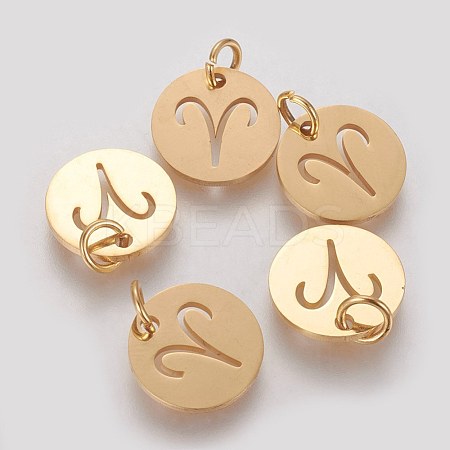 304 Stainless Steel Charms STAS-Q201-T445-1G-1