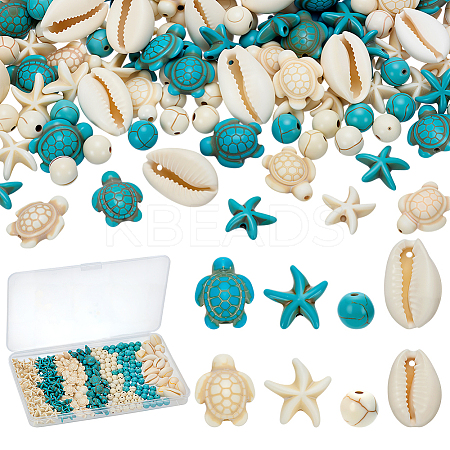 Ocean Theme DIY Jewelry Making Kits DIY-FH0008-65-1