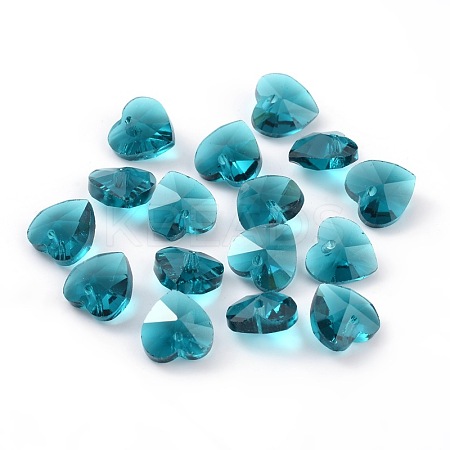 Romantic Valentines Ideas Glass Charms G030V10mm-14-1