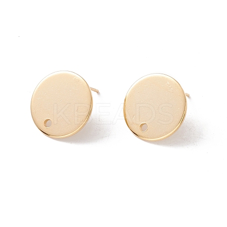 201 Stainless Steel Stud Earring Findings STAS-P308-09C-G-1