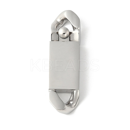 316 Surgical Stainless Steel Box Clasps STAS-H234-04P-02-1