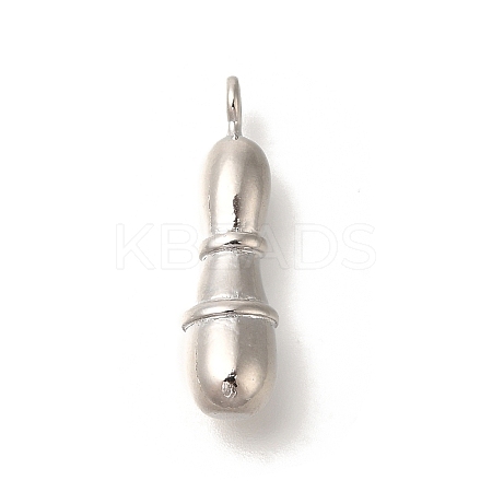 Rack Plating Brass Pendants KK-I722-08P-I-1