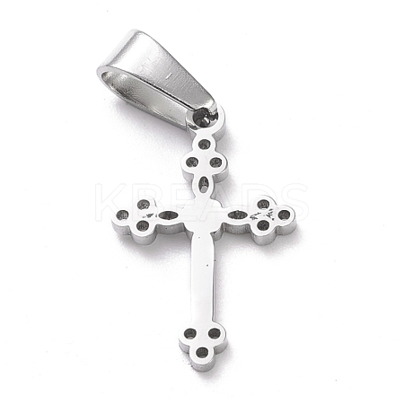 Non-Tarnish 304 Stainless Steel Pendants STAS-L216-36P-1