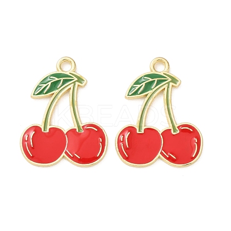 Alloy Enamel Pendants AL-CBA1DF6-02K-1