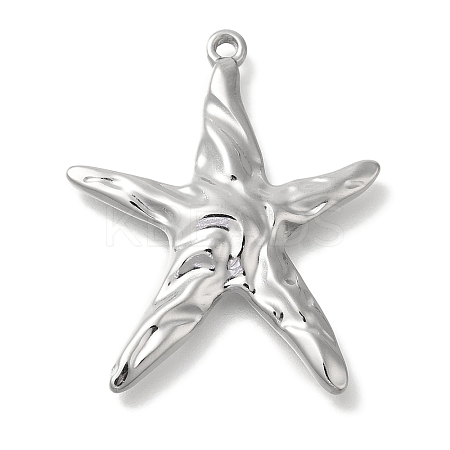 Ocean Theme Anti-Tarnish 304 Stainless Steel Pendants LS-STAS-Z092-06P-01-1