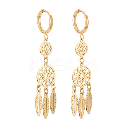 304 Stainless Steel Hoop Earrings FS-WG34379-04-1