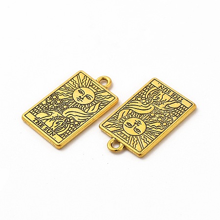 Tibetan Style Alloy Pendants PALLOY-M207-06AG-05-1