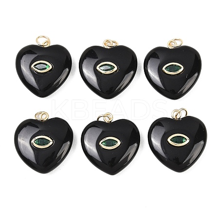 Natural Obsidian Pendants G-Z134-04F-1