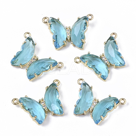 Glass Pendants GLAA-T020-01C-1