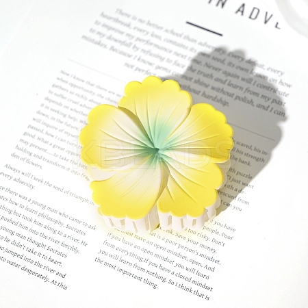 Flower Plastic Claw Hair Clips PW-WG5B616-06-1
