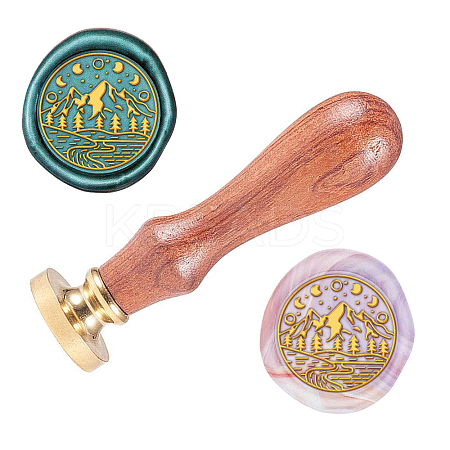 Wax Seal Stamp Set AJEW-WH0208-623-1