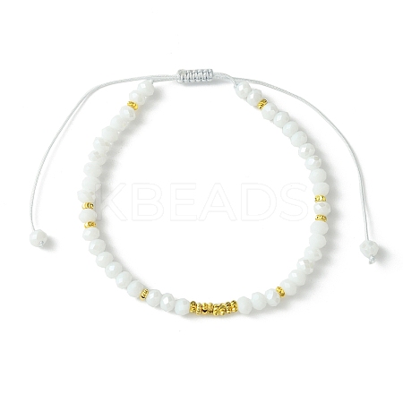 Adjustable Nylon Thread Braided Bead Bracelets BJEW-JB05528-02-1