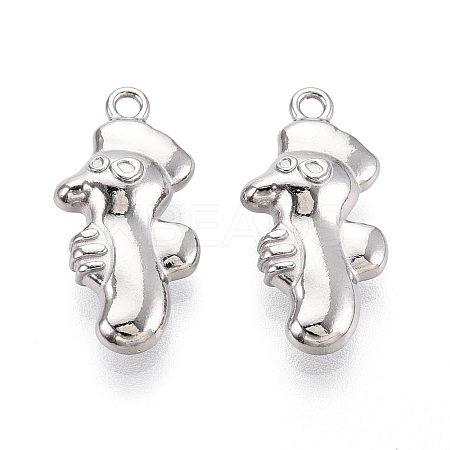 304 Stainless Steel Pendants STAS-T067-99P-1