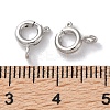 Rack Plating Brass Spring Ring Clasps KK-F090-22P-3