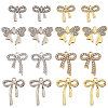 32Pcs 8 Styles Alloy Rhinestone Pendants FIND-SC0016-48-1