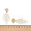 201/304 Stainless Steel & Capiz Shell Stud Earrings EJEW-JE07497-5