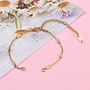 304 Stainless Steel Cable Chains Bracelets Making AJEW-JB00900-02-5